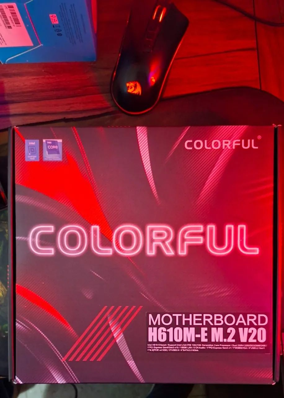 Placa mãe colorful H610M-E M.2 V.20