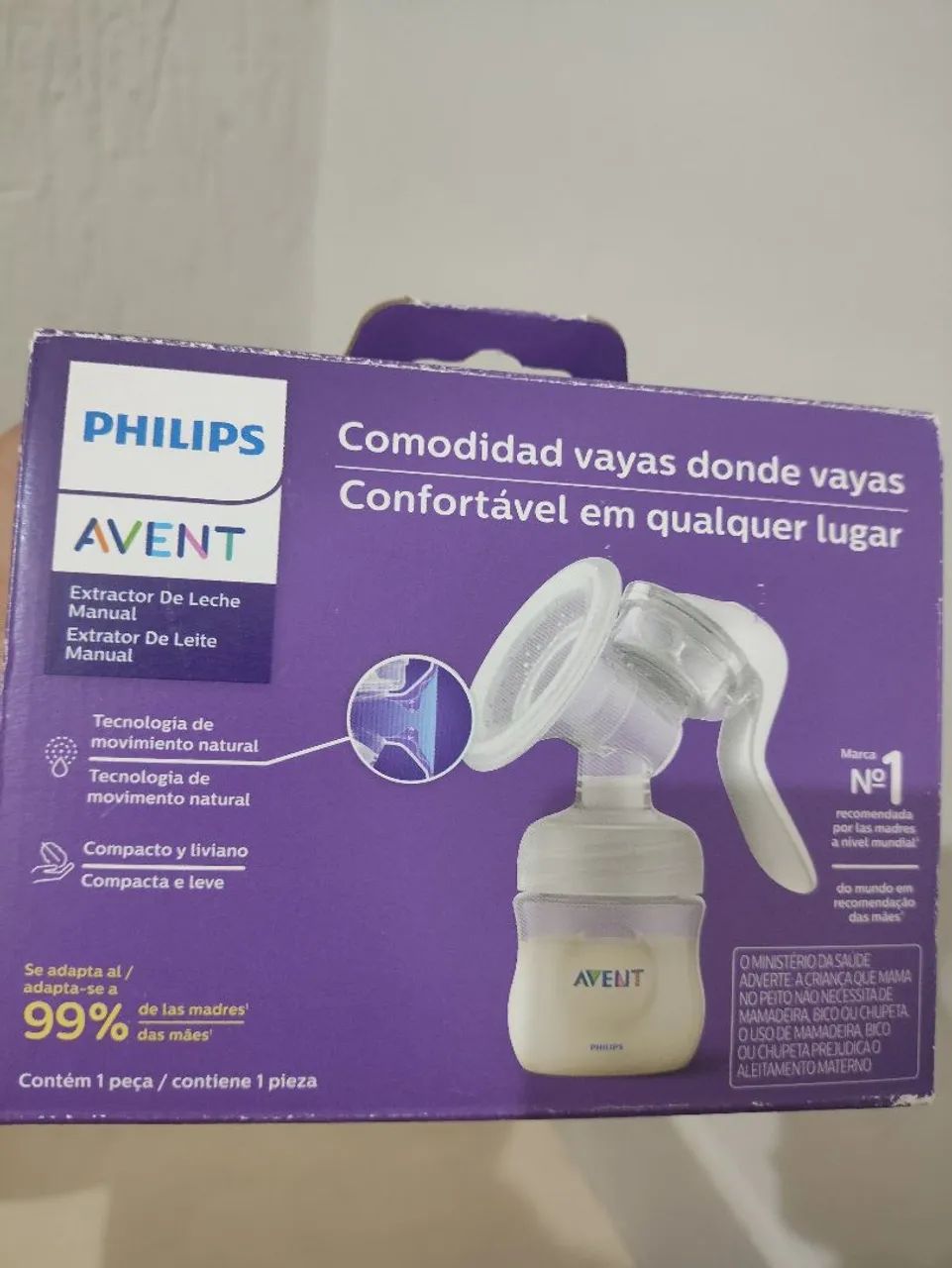 Extrator de leite Manual Philips Avent