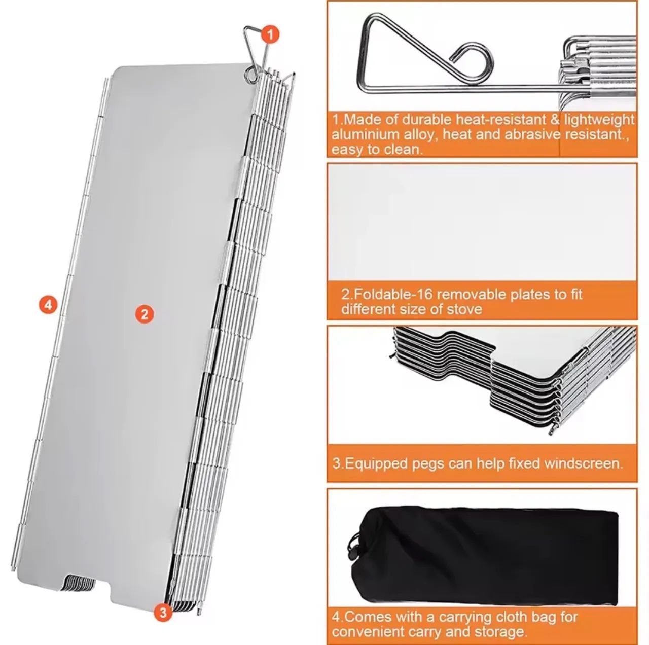Protetor de vento, Para Brisa camping  - Foto 2
