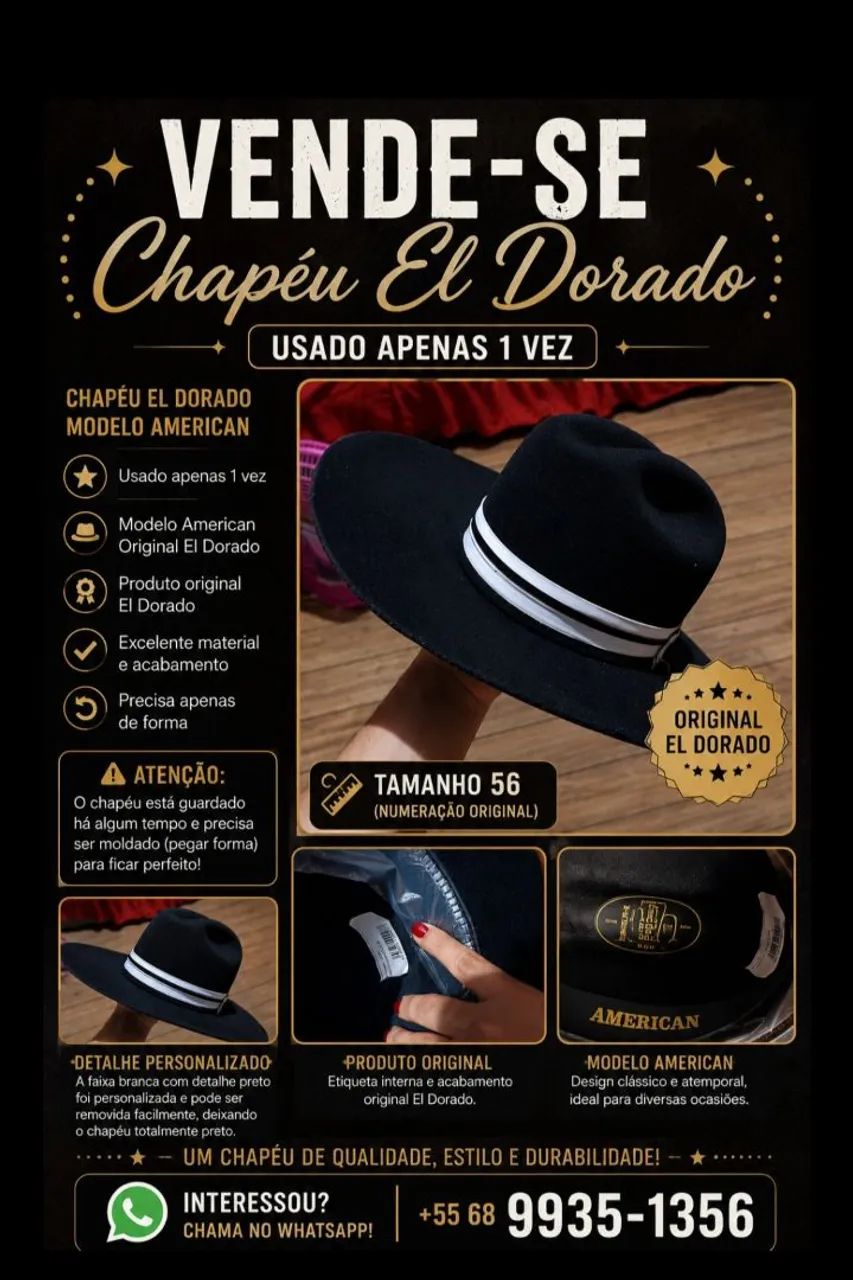 Chapéu Eldorado 