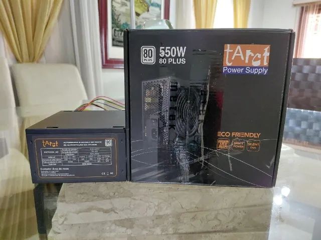 Fonte Tarct 550w 80 Plus White | Atx Original Funcionando com Caixa - Foto 3