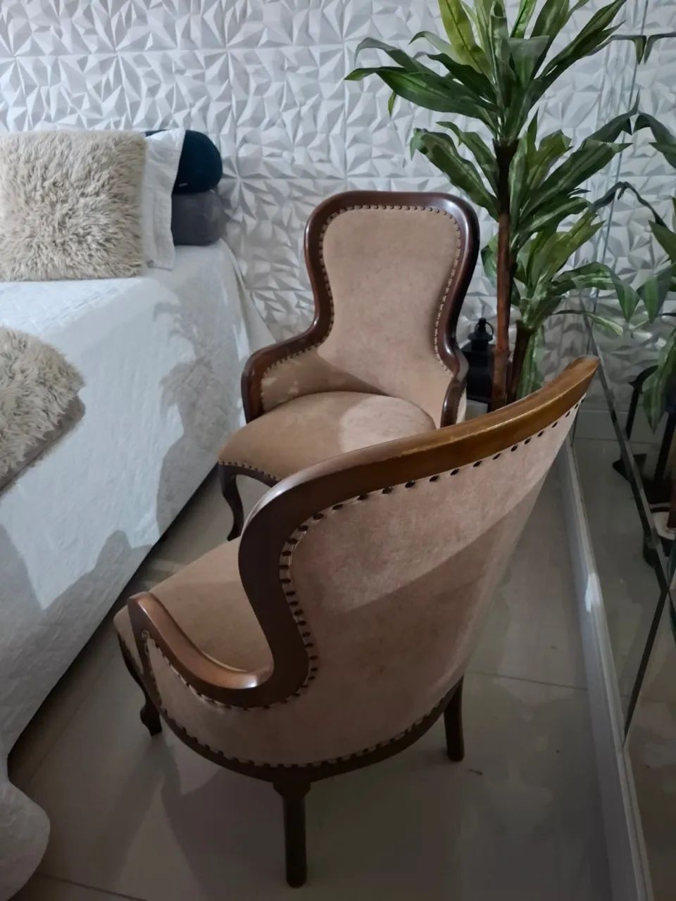 Par de poltronas Vitoriana - Foto 2