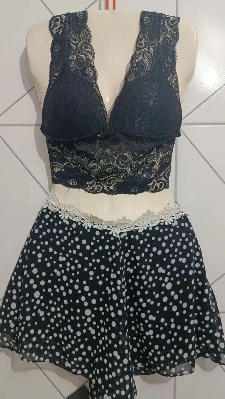 Conjunto com três peças