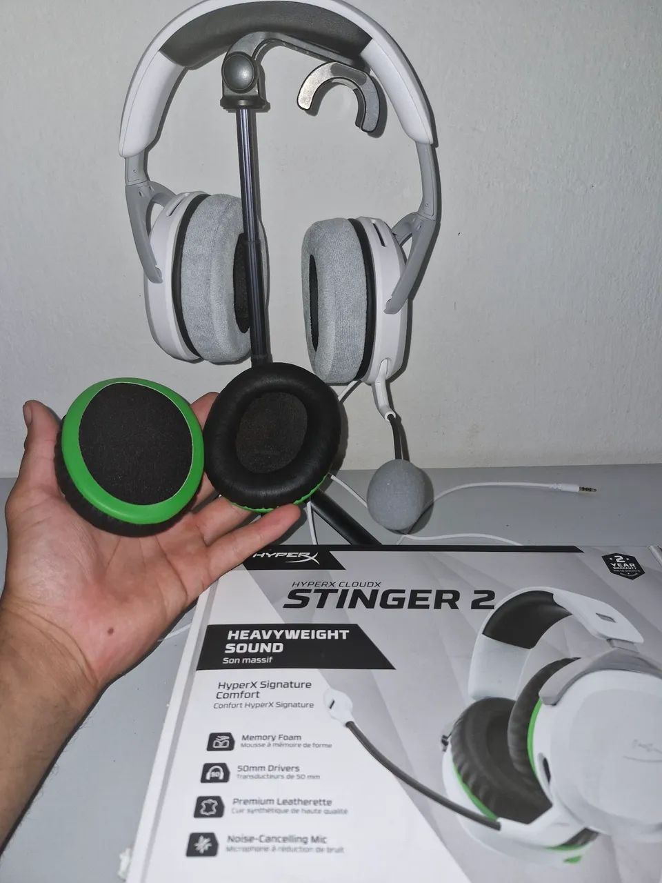 Almofada de fone de ouvido STINGER 2 HYPERX