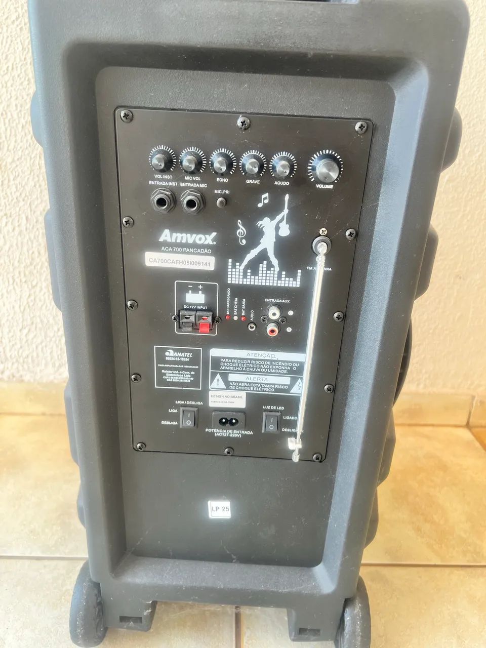? Caixa de Som Amvox 700W RMS - Potente e Completa - Foto 4