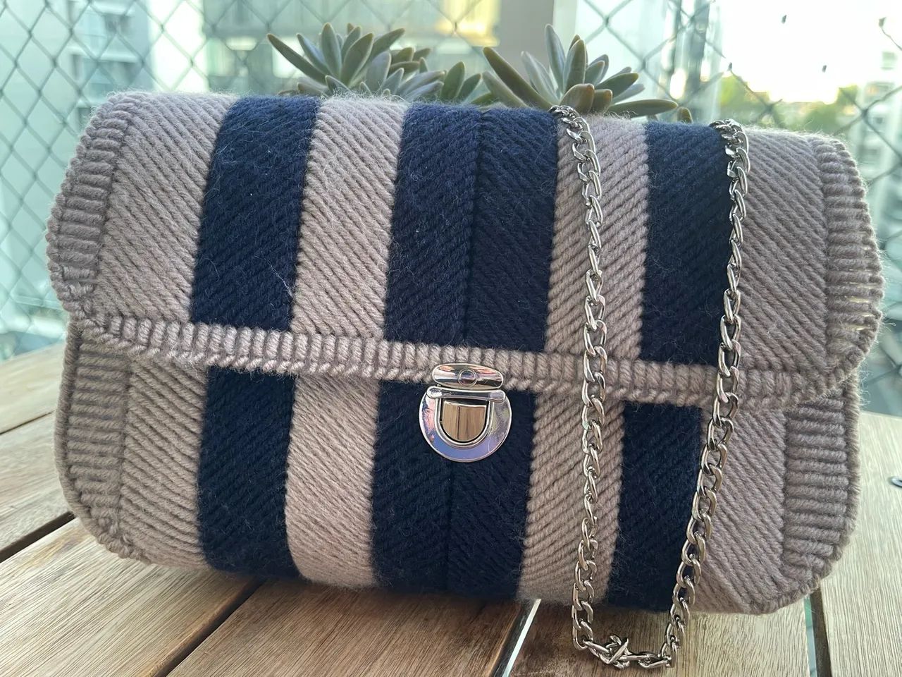 Bolsa de Tricô 