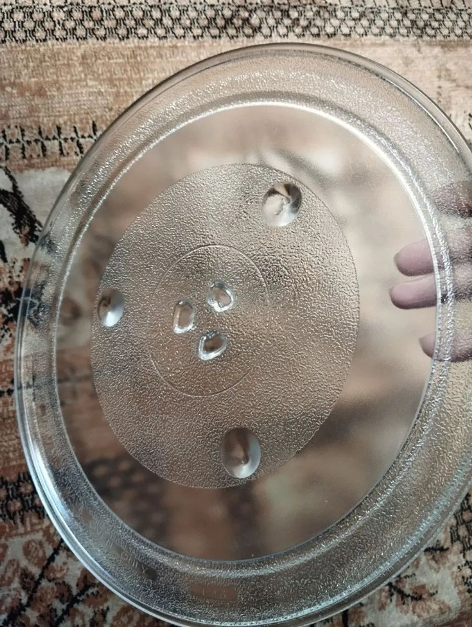 prato de vidro para microondas - Foto 4