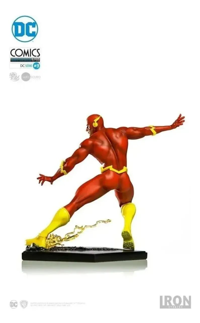 The Flash Iron Studios Dc Comics By Ivan Reis Art Scale 1/10 - Foto 4