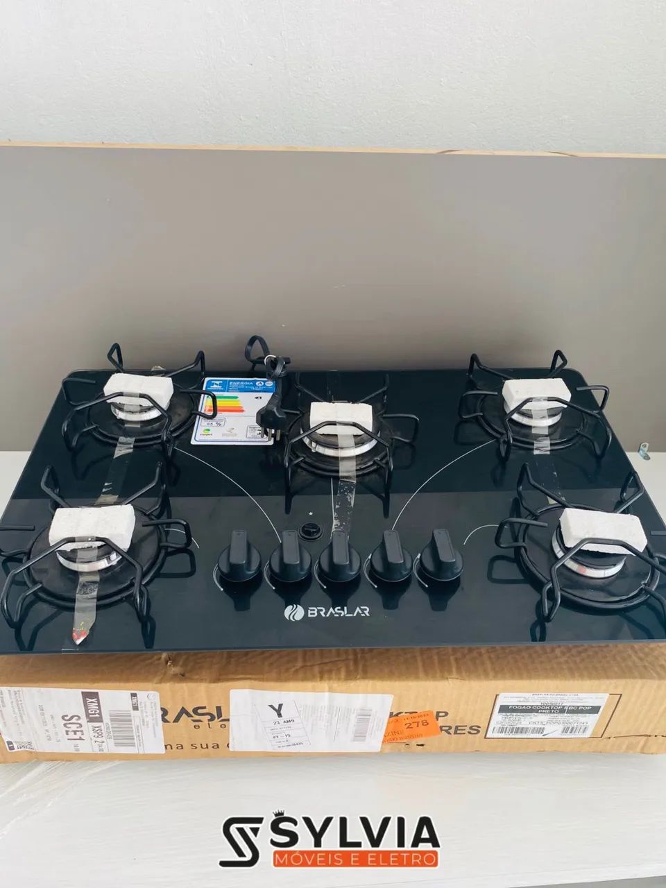 FOGÃO COOKTOP BRASLAR 220 V