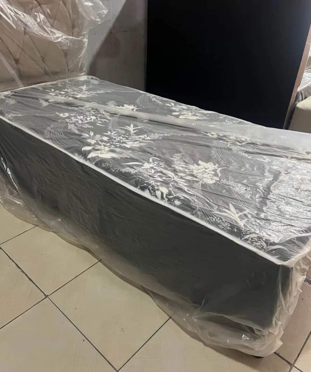 Cama Box solteiro padrao
