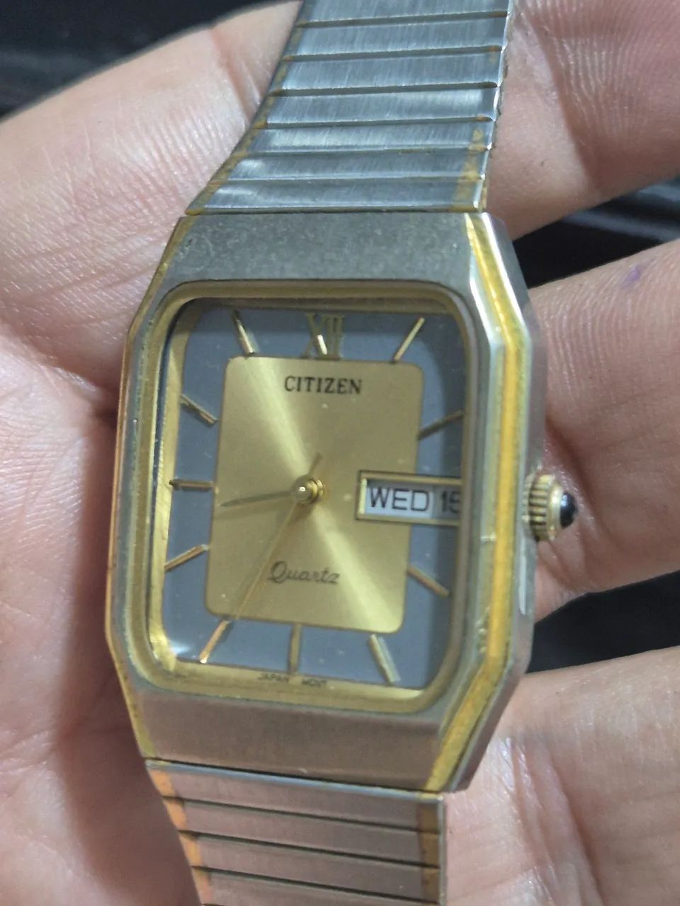 Relógio CITIZEN VINTAGE À QUARTZ   -   FUNCIONANDO PERFEITAMENTE - Foto 2