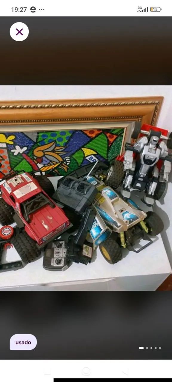 Brinquedos para restaurar 