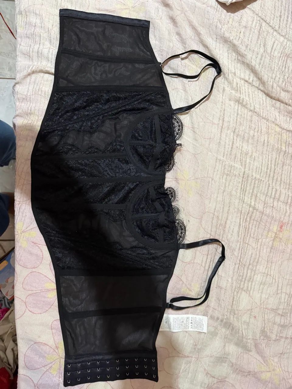 Corset preto Renda  - Foto 4