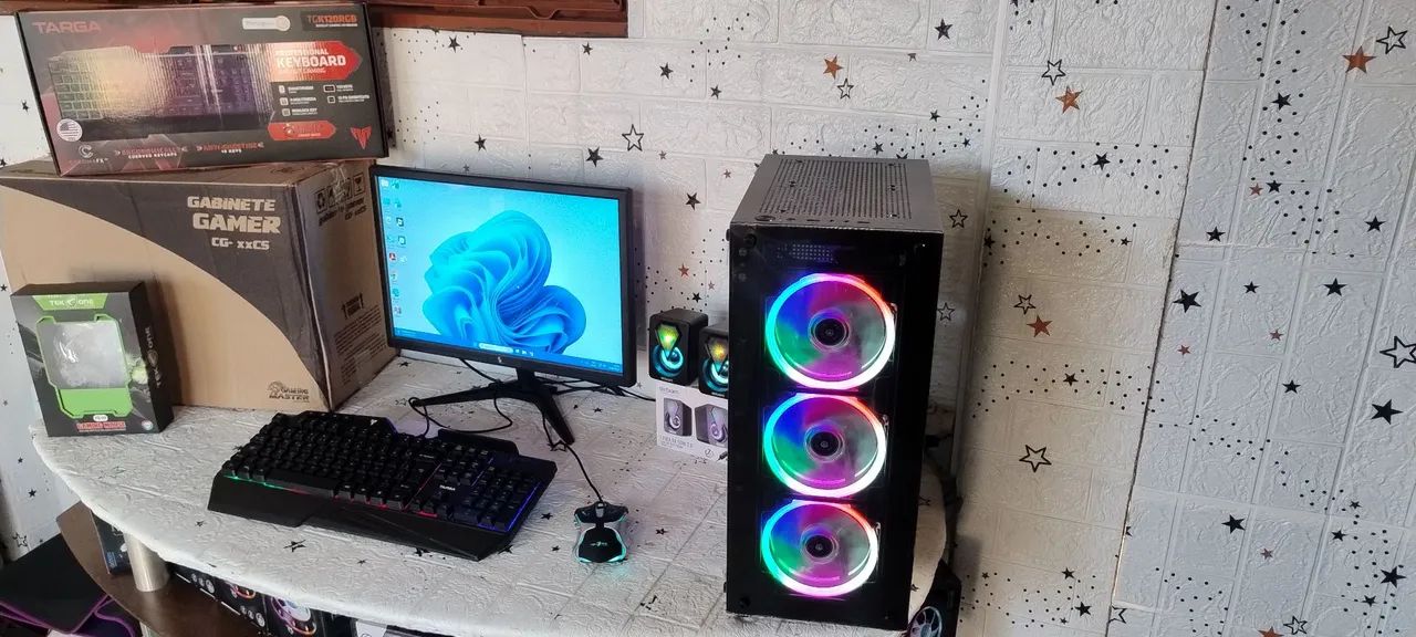 Computador i5, quarta geração, monitor 19 polegadas LED com HDMI  - Foto 4
