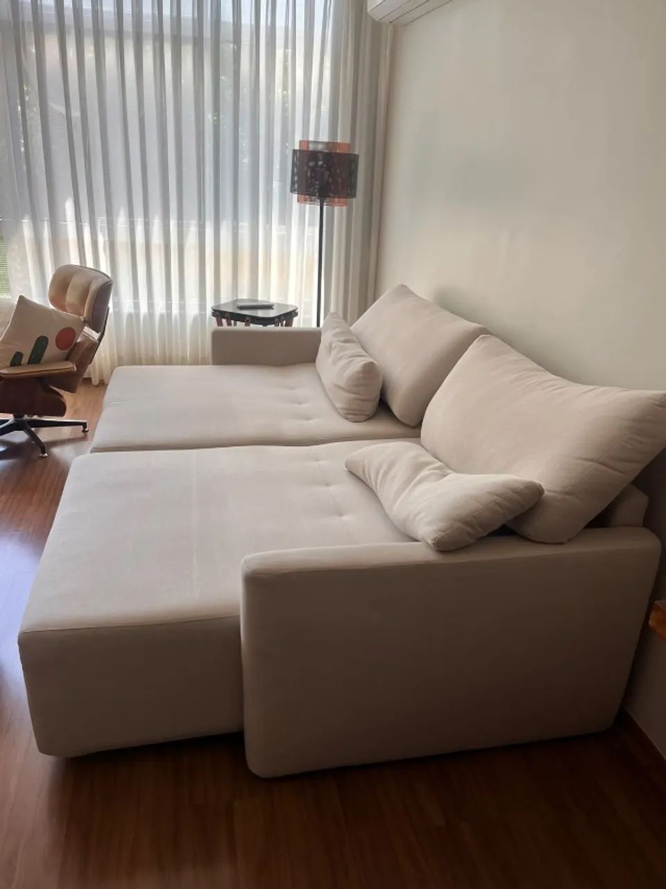 Sofá Nydri Linho Casa Barroco 2,20m - Foto 3