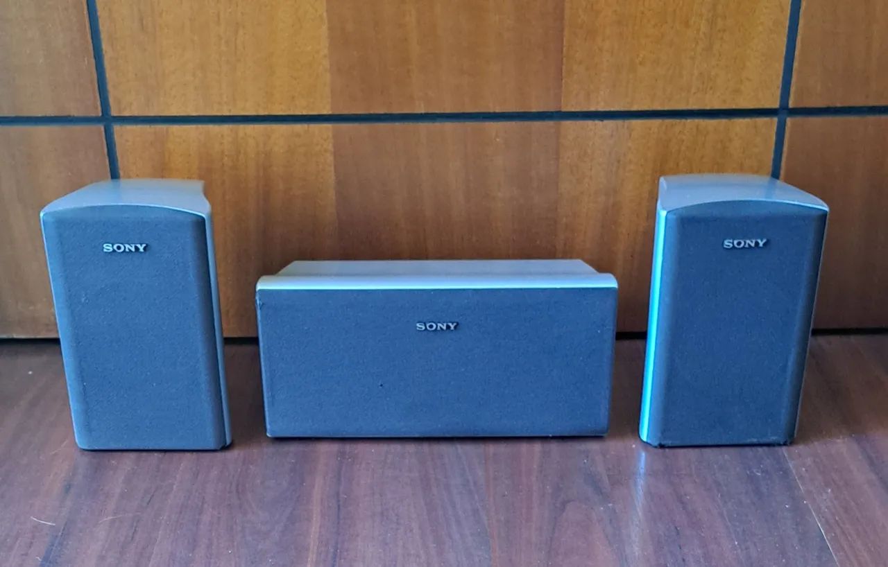3 Caixas Sony p/ Home Teather ( SS-SP87 ) - Perfeitas