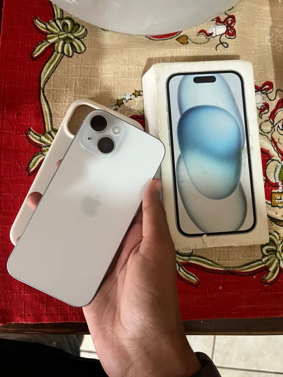 Vendo ou troco iphone 15 128gb