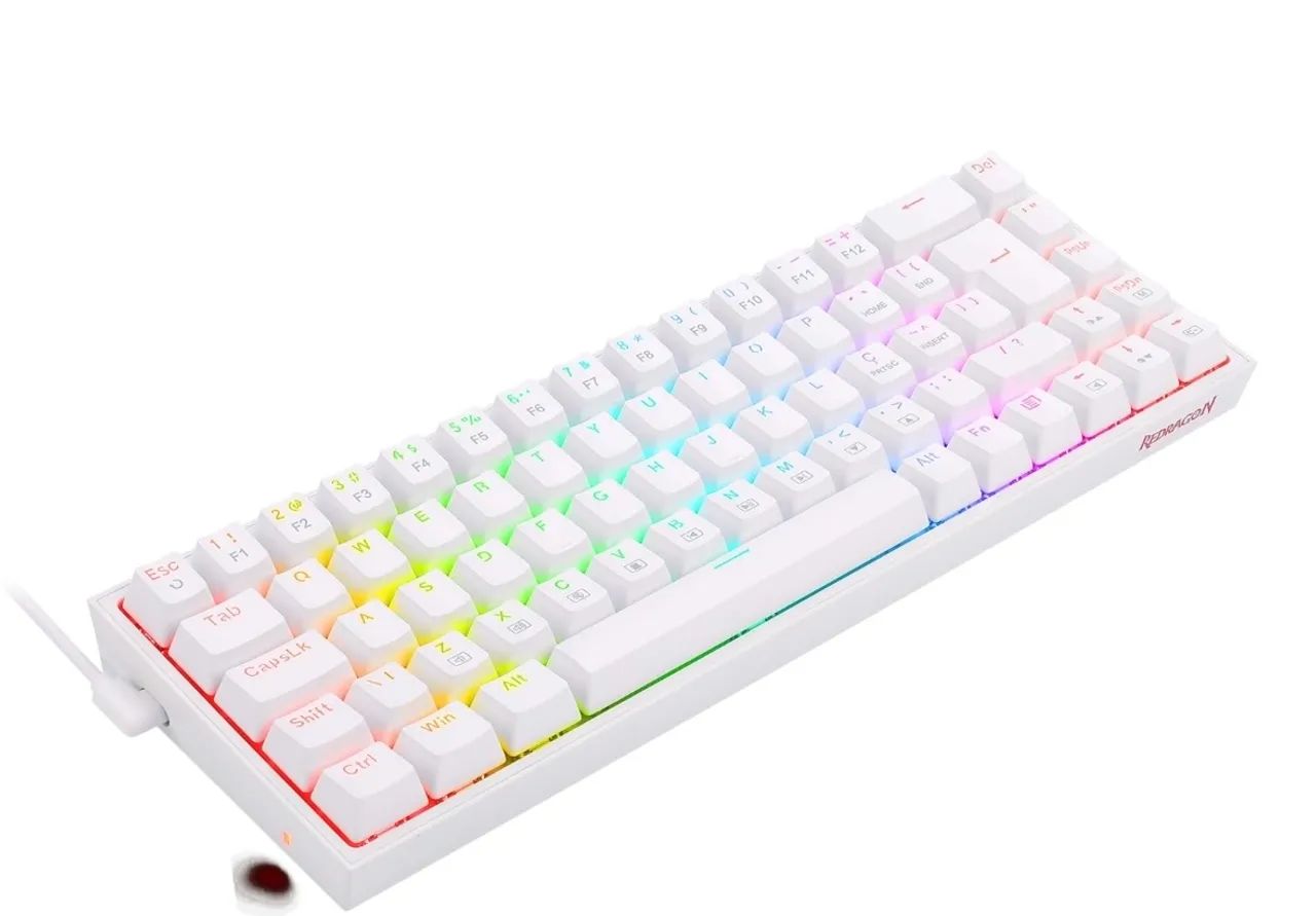 Teclado mecânico redragon castor - Foto 5