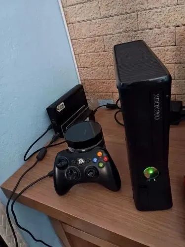 Xbox 360 com jogos  - Foto 3