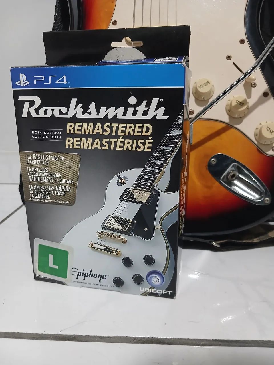Rocksmith Remastered Ps4 + Guitarra