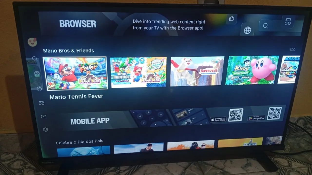 Tv semp Toshiba TCl 32 comando de voz Android - Foto 5