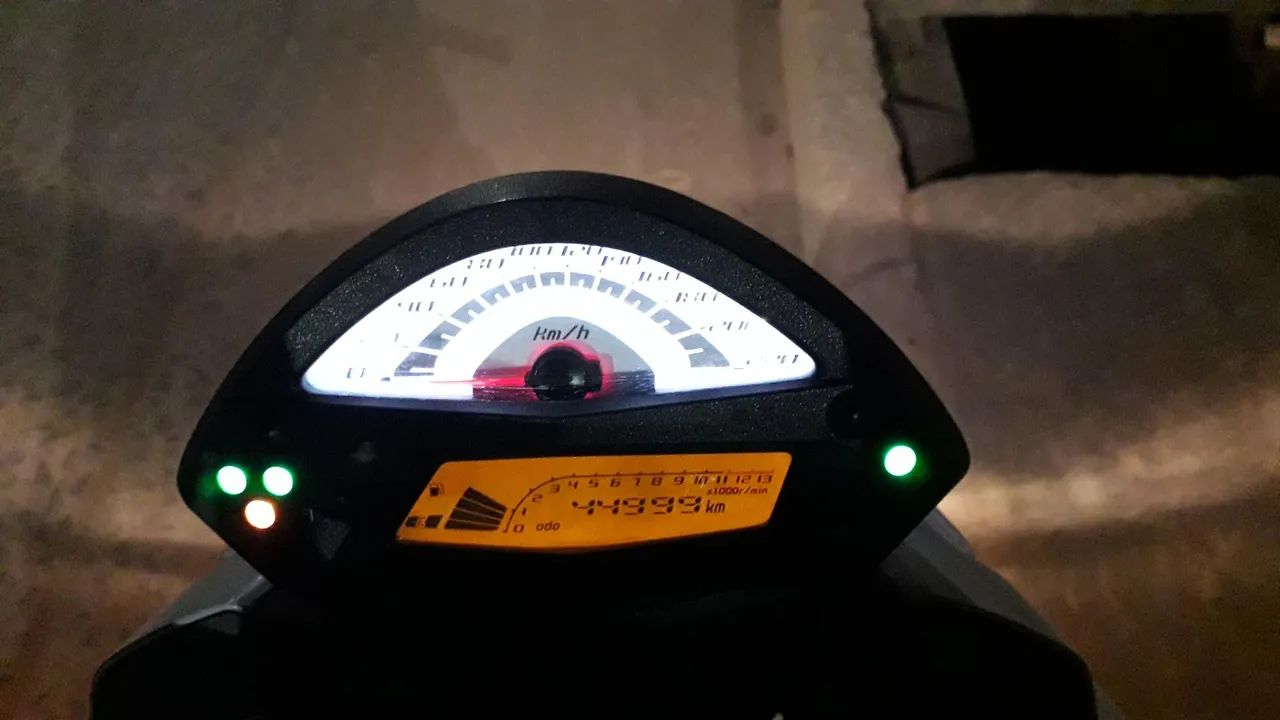 Kawasaki er6n 2010 com ABS , branco perolizado  - Foto 5