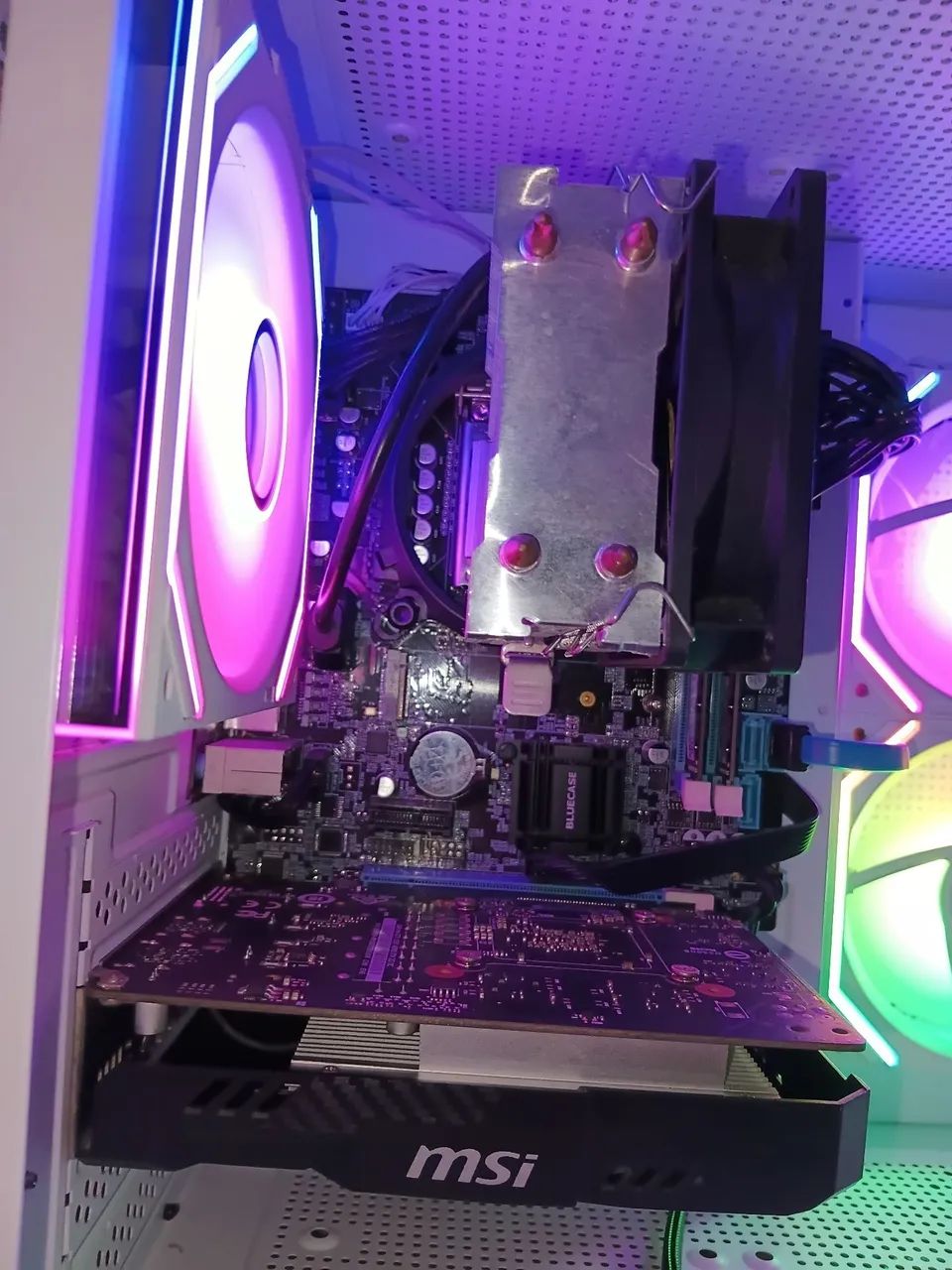 Kit ddr3 I7 4770 Placa mãe h81 bluecase e 16 gb de ram - Foto 3