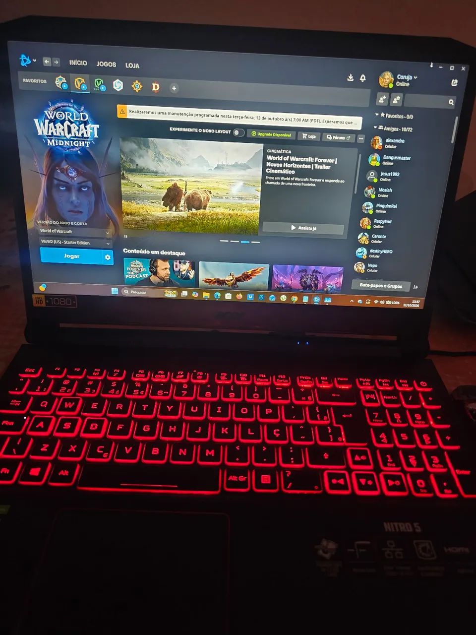 Notebook nitro 5