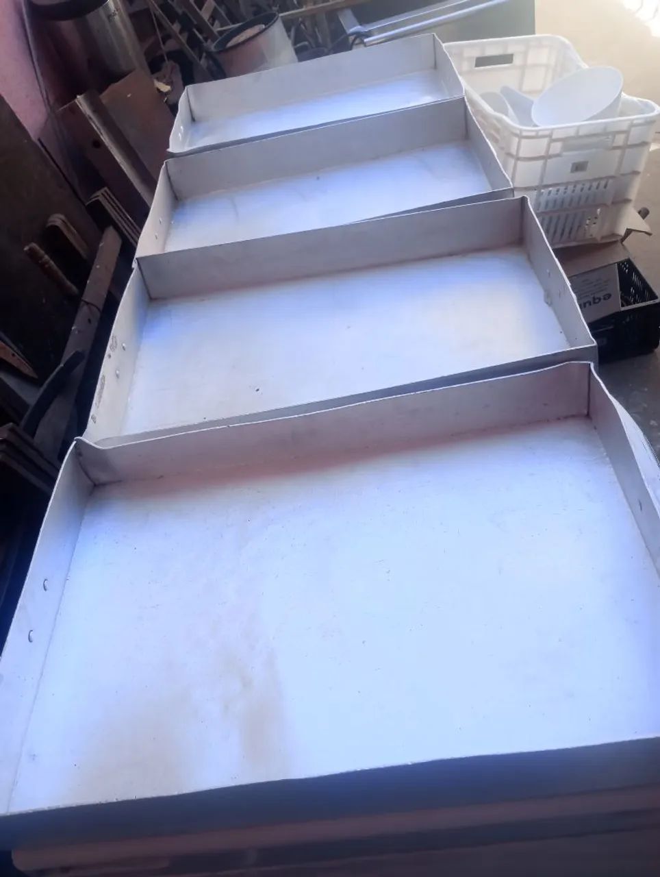 Formas assadeiras alumínio batido  - Foto 6