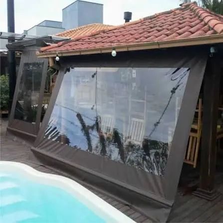 Toldo com visor transparente. - Foto 2