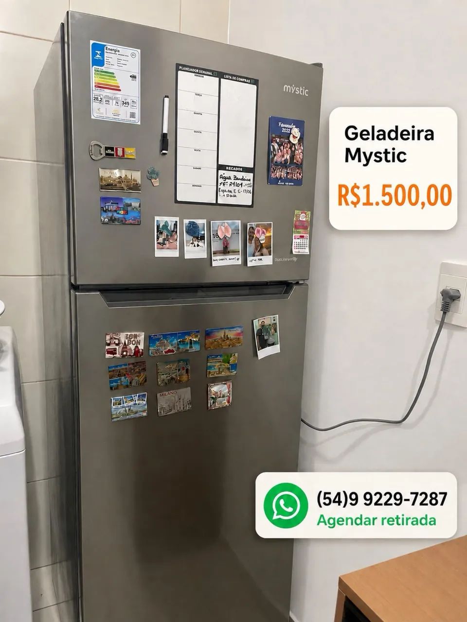 Geladeira nova 