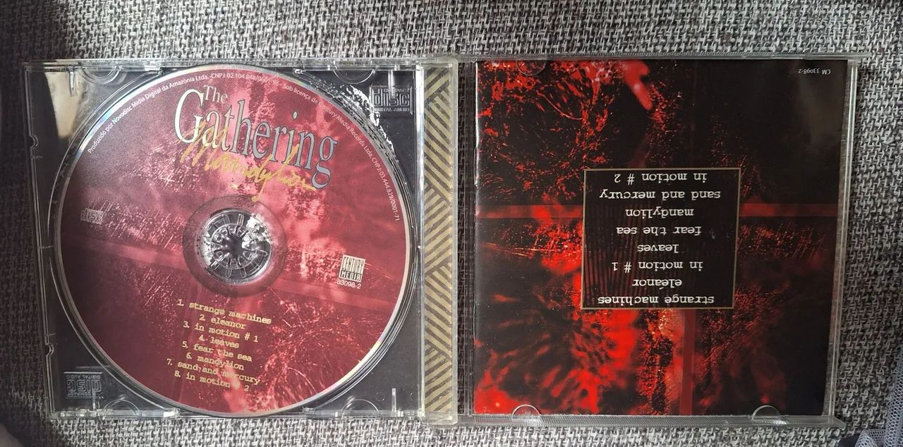 Cd The Gathering Mandylion - Foto 3