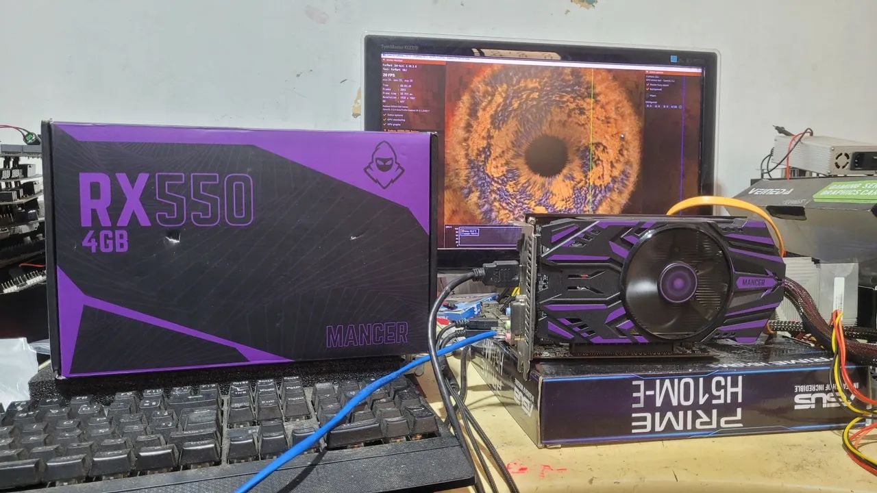 Placa de Vídeo RX 550 4GB GDDR5 Mancer | Revisada e Testada | NetoInfo<br> - Foto 3