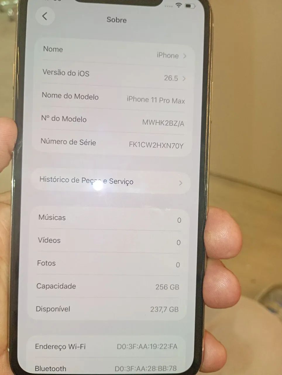 iPhone 11 pro Max com 512 de memória 
