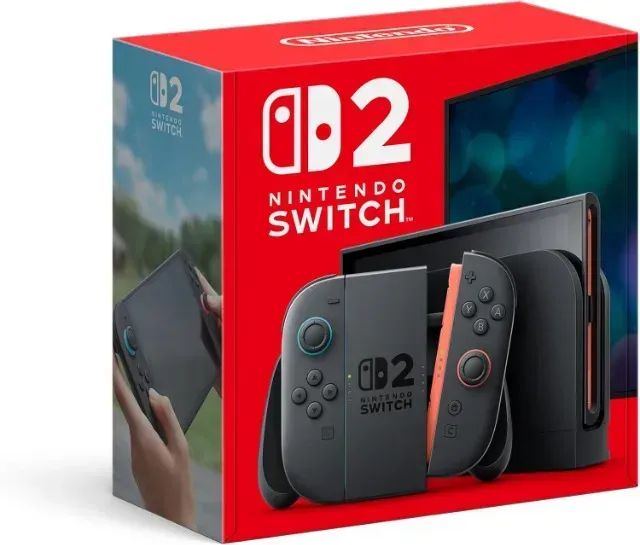 Nintendo Switch NINTENDO SWITCH Nintendo Switch 2 256GB Novo Lacrado - Tela 7,9