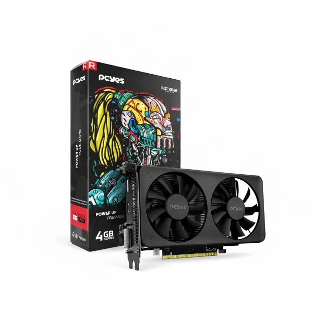 Placa de Vídeo PCYes RX 550 4GB GDDR5 128 Bits PCI-E Gamer pode retirar no local em Goiani