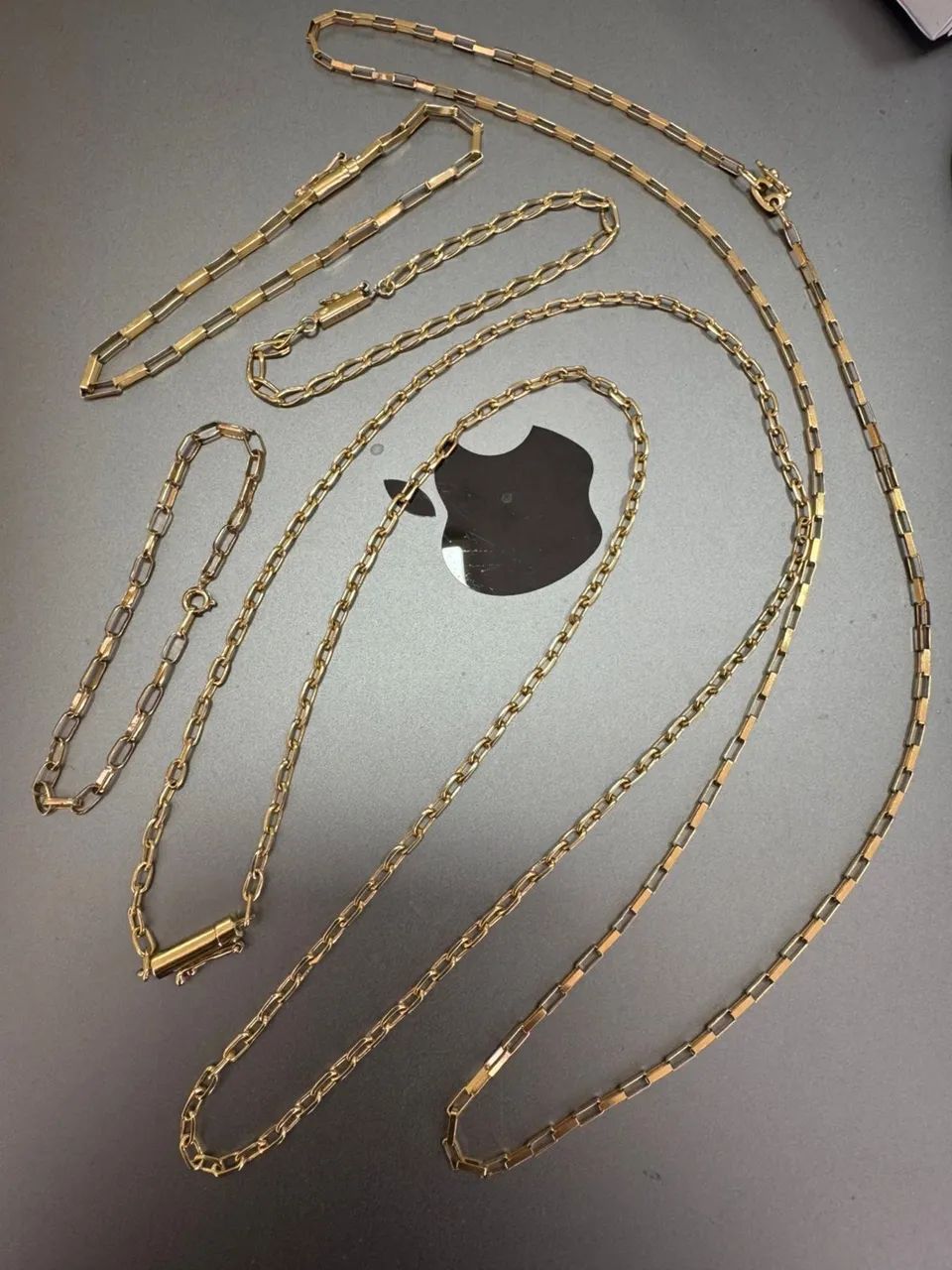 Correntes e Pulseiras de ouro 18k procedência garantia eterna