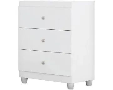 Cômoda infantil Guti Branco flex  - Foto 2