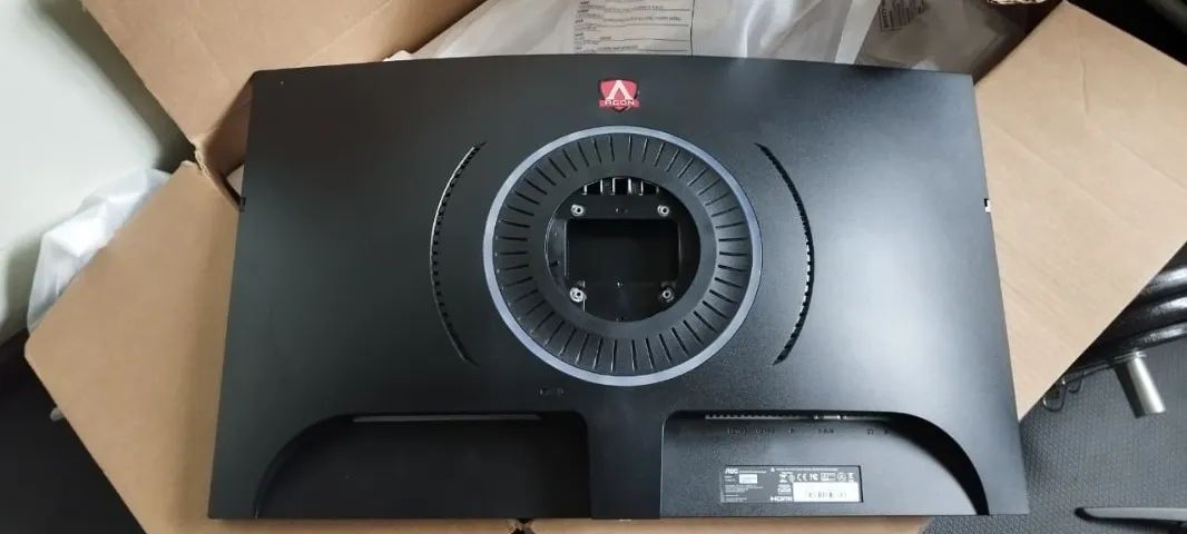 Monitor AOC 31.5 POL Curvo Full HD Bivolt 165hz 1ms - Foto 5