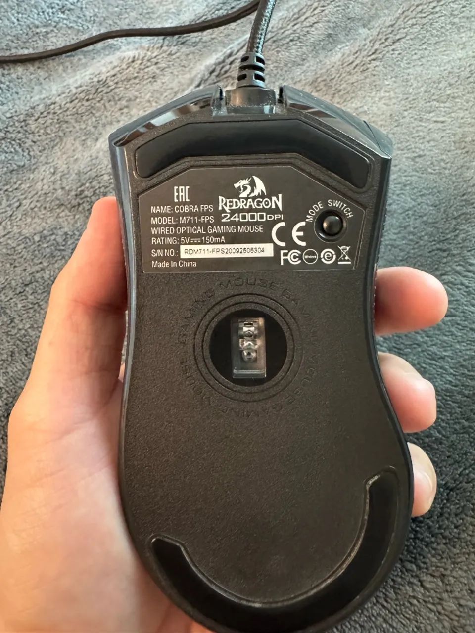 Mouse Redragon Cobra FPS M711-FPS - Foto 3