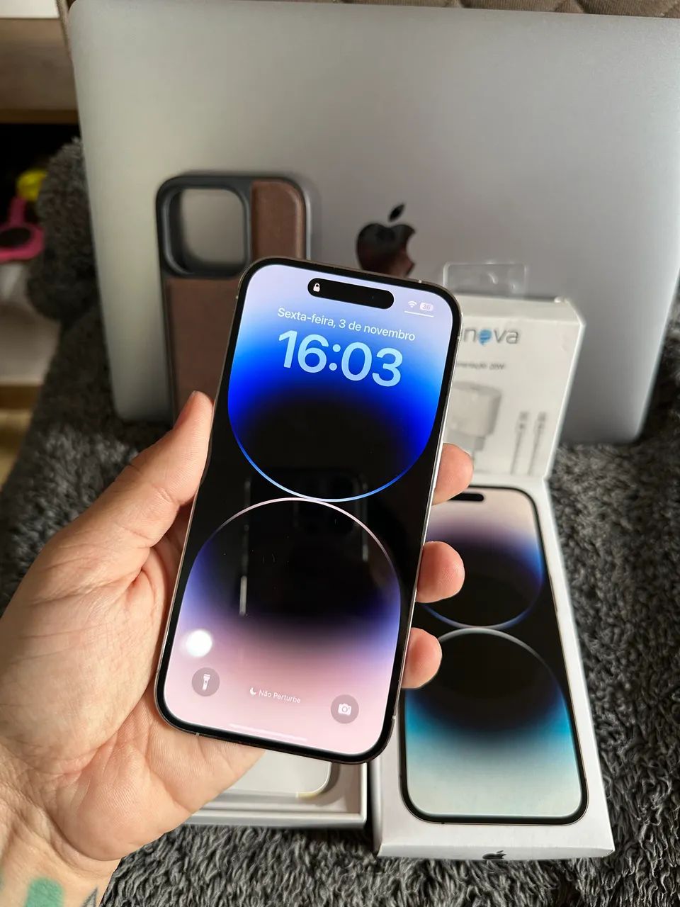 IPhone 14 Pro Prata 128GB - Foto 2