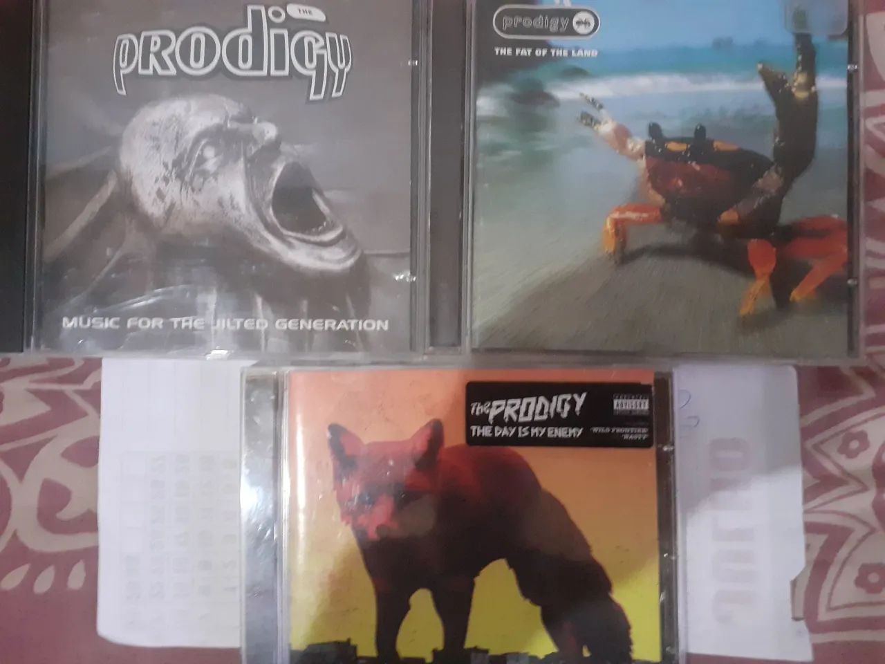 CDs do prodigy CDs raros de música eletrônica  - Foto 2