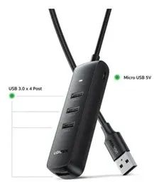Hub Ugreen USB 3.0 4 portas, 5Gbps, Plug and Play 1M - CM416 - Foto 2