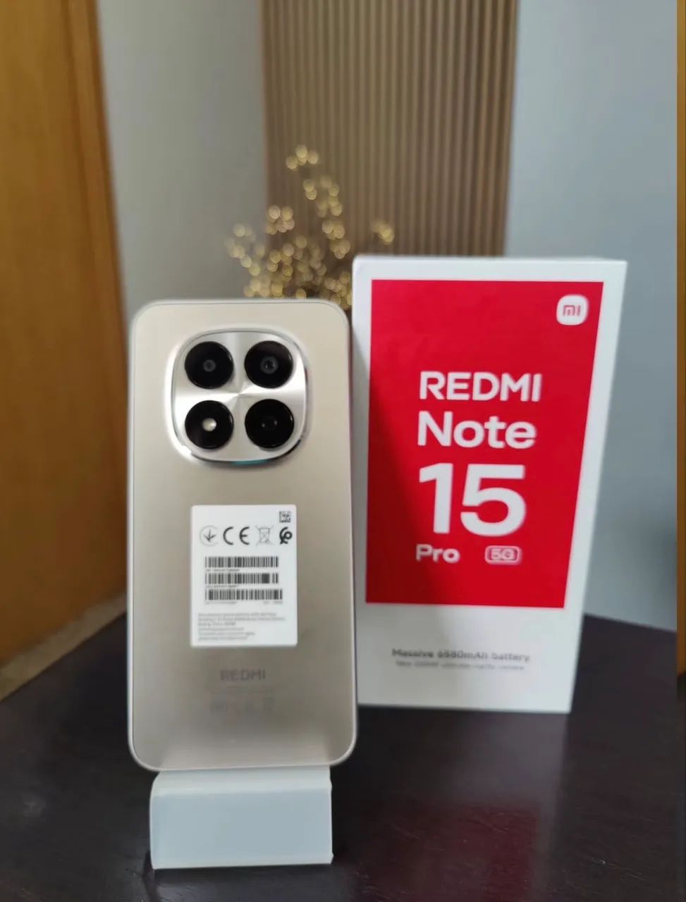 Resmi Note 15 Pro 512GB 8 Ram 200mp 5G - Lacrado