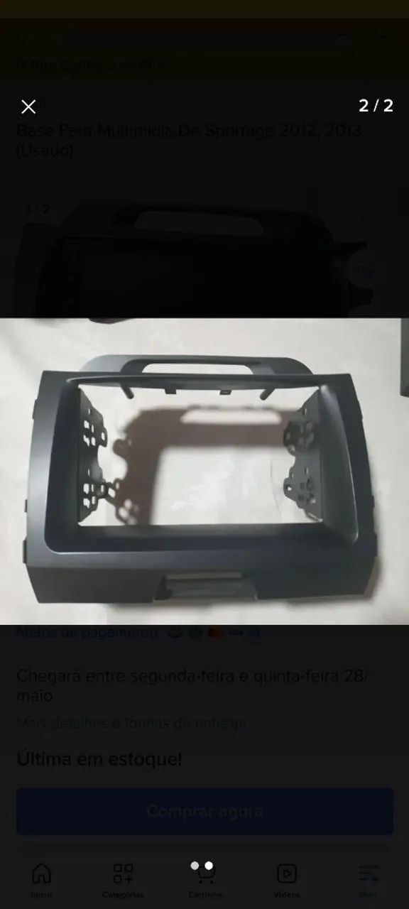 Base para multimídia de Sportage 2012, 2013