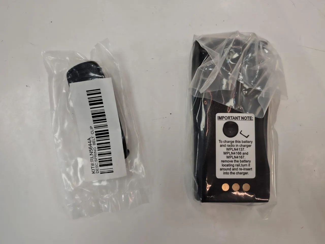 Bateria NiMH nova para Rádio Comunicador HT Motorola EP450 DEP450 Clipe de cinto