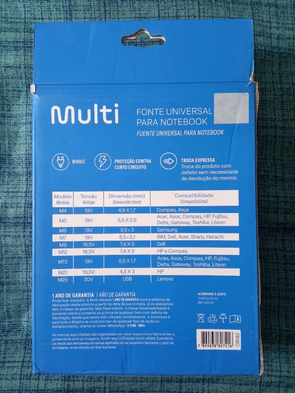 Fonte universal para notebook Multi - Foto 3
