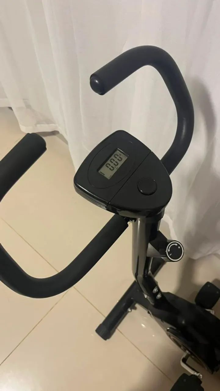 bicicleta ergométrica vertical gallant trainer gbe1hbta pt - Foto 5