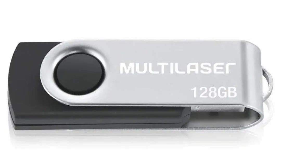 Pendrive 128 giga  Multilaser  - Foto 2