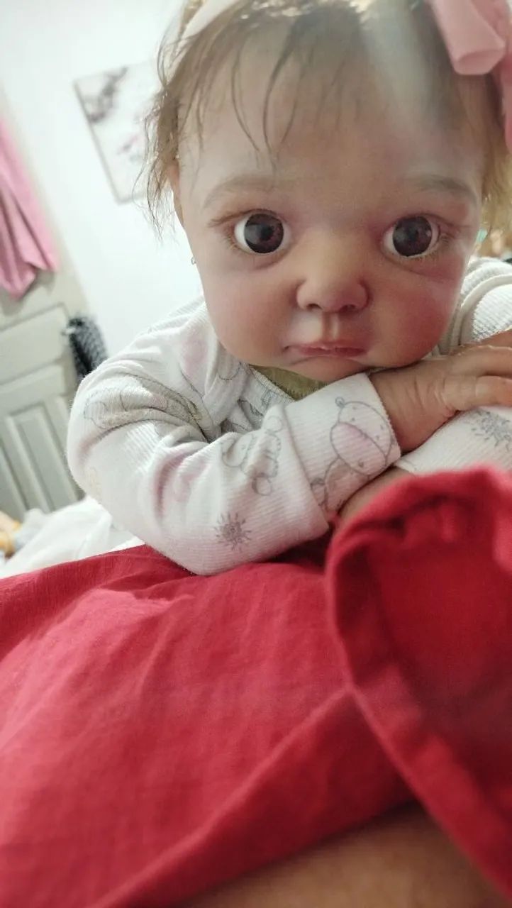 Bebê reborn Lola original com certificado  - Foto 3